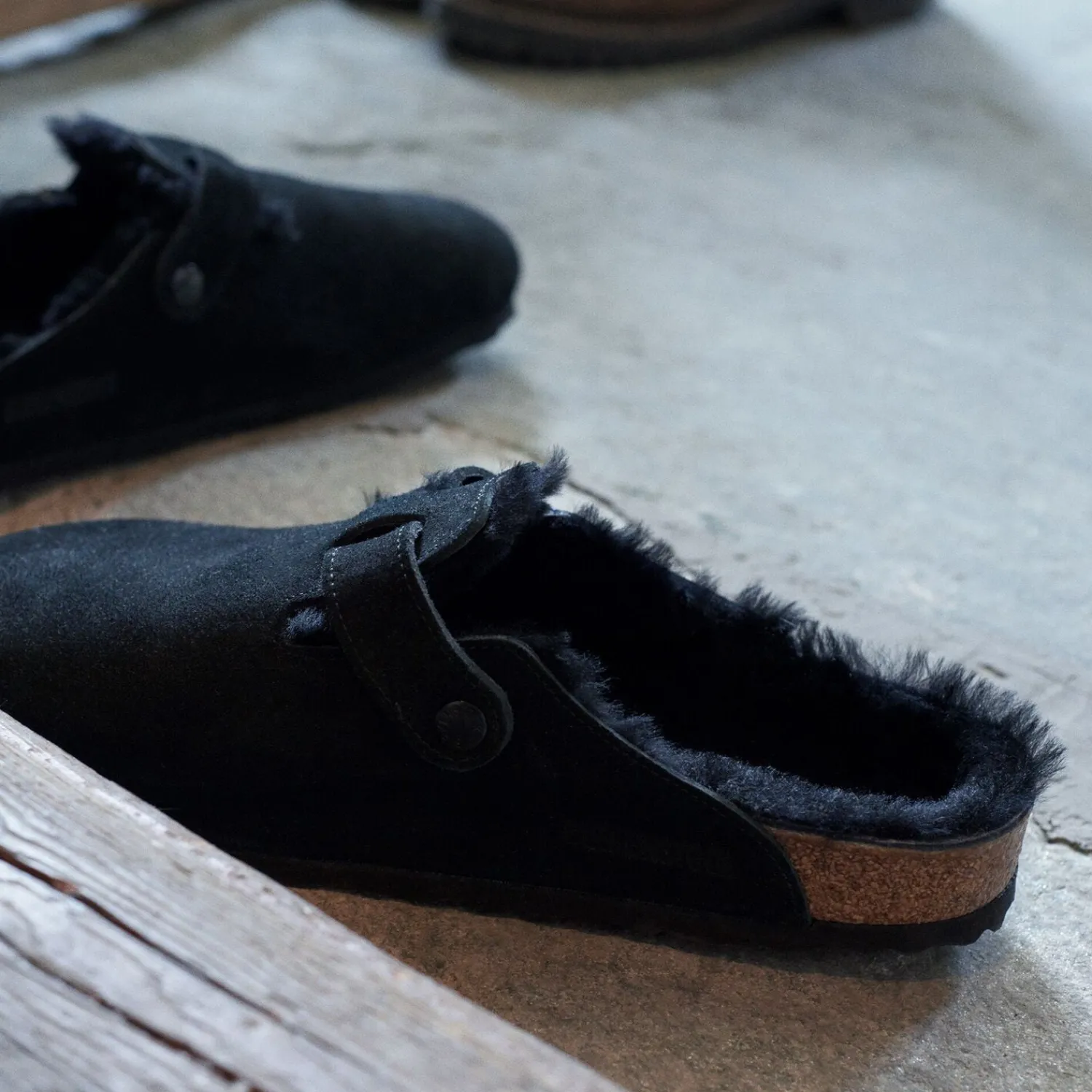 Boston Lammfell*Birkenstock Hot