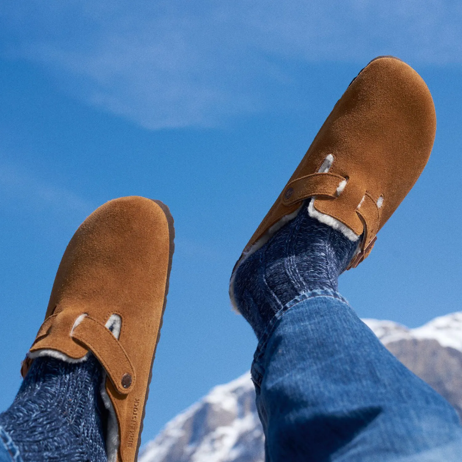 Boston Lammfell*Birkenstock Fashion
