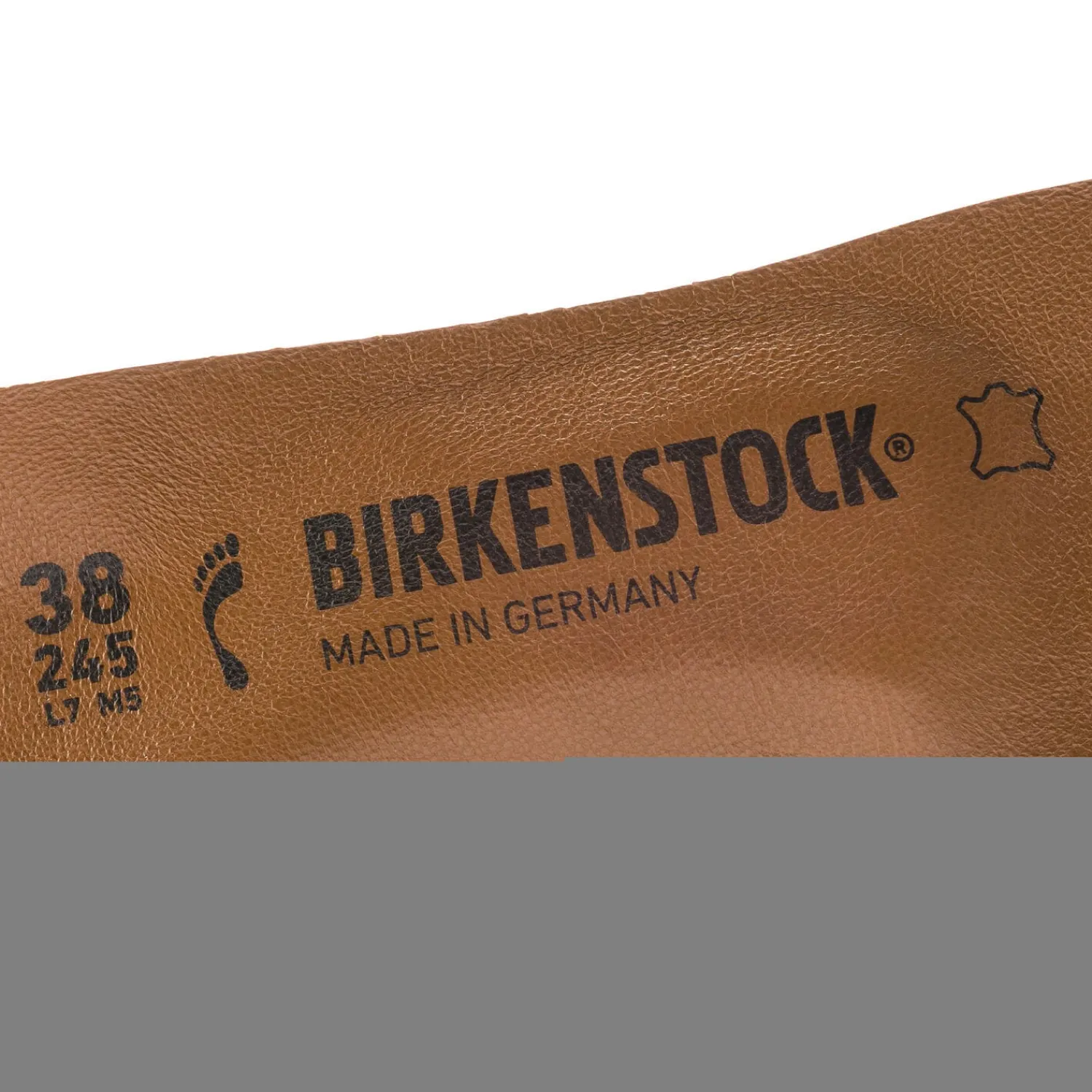 Comfort Fusbettsohle Zehenfrei Leder*Birkenstock Cheap