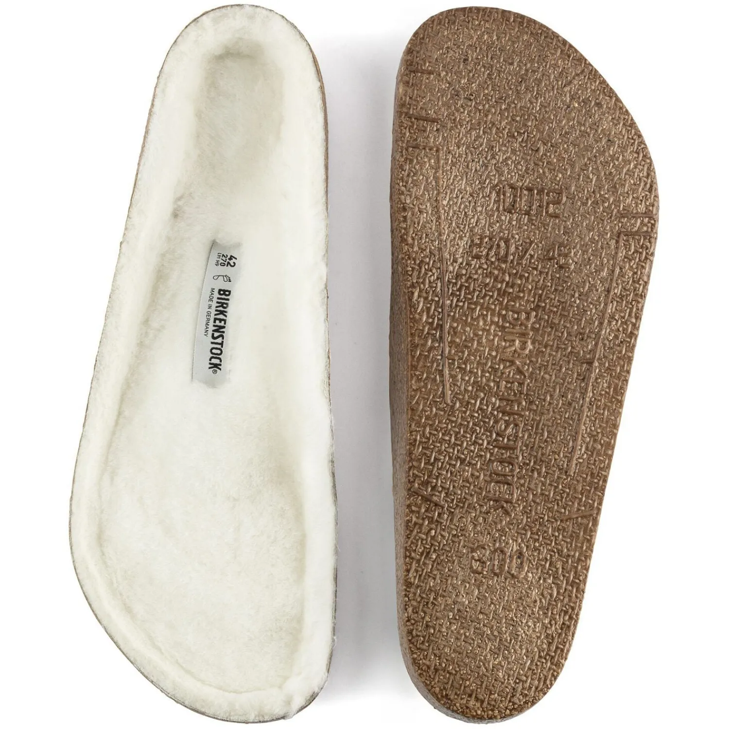 Ersatzfusbett Lammfell Zermatt / Andermatt*Birkenstock Clearance
